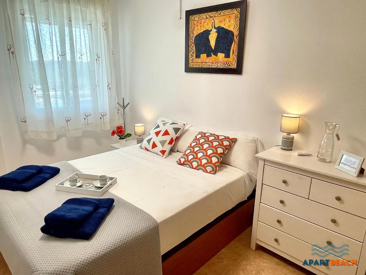 Apartbeach Los Juncos Residencial Piscinas Y Petanca La Pineda Spain