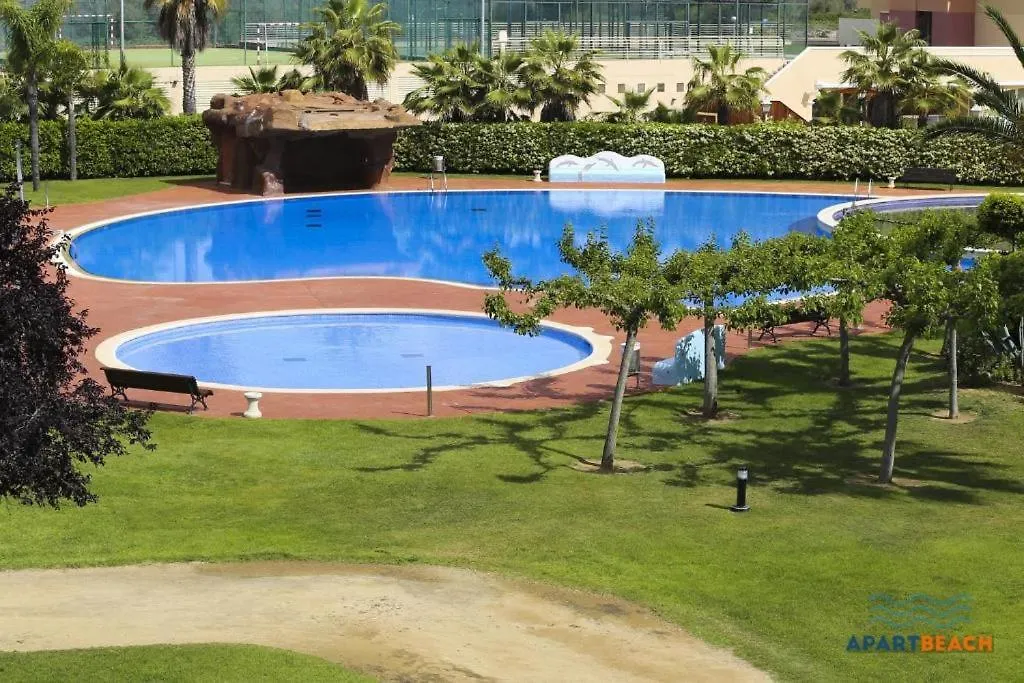 Apartbeach Los Juncos Residencial Piscinas Y Petanca La Pineda Apartment