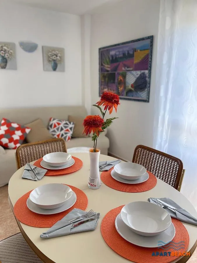 Apartbeach Los Juncos Residencial Piscinas Y Petanca La Pineda Apartment