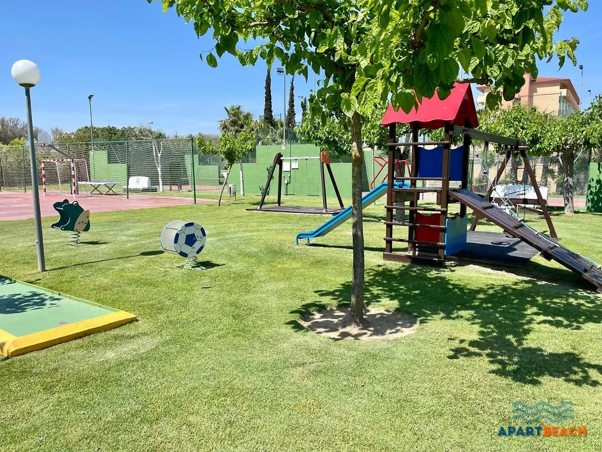 Apartbeach Los Juncos Residencial Piscinas Y Petanca La Pineda Apartment
