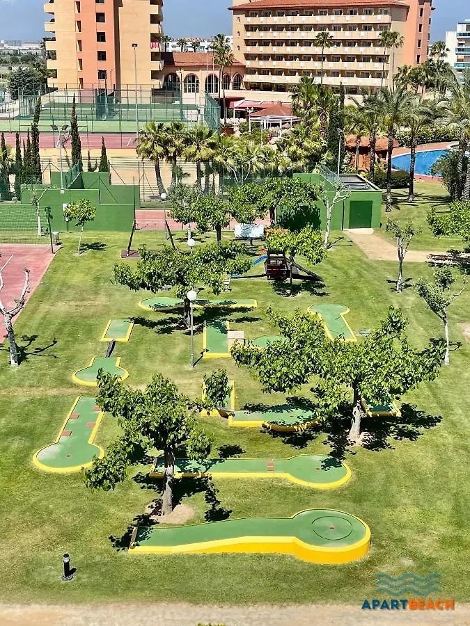 Apartbeach Los Juncos Residencial Piscinas Y Petanca La Pineda Apartment
